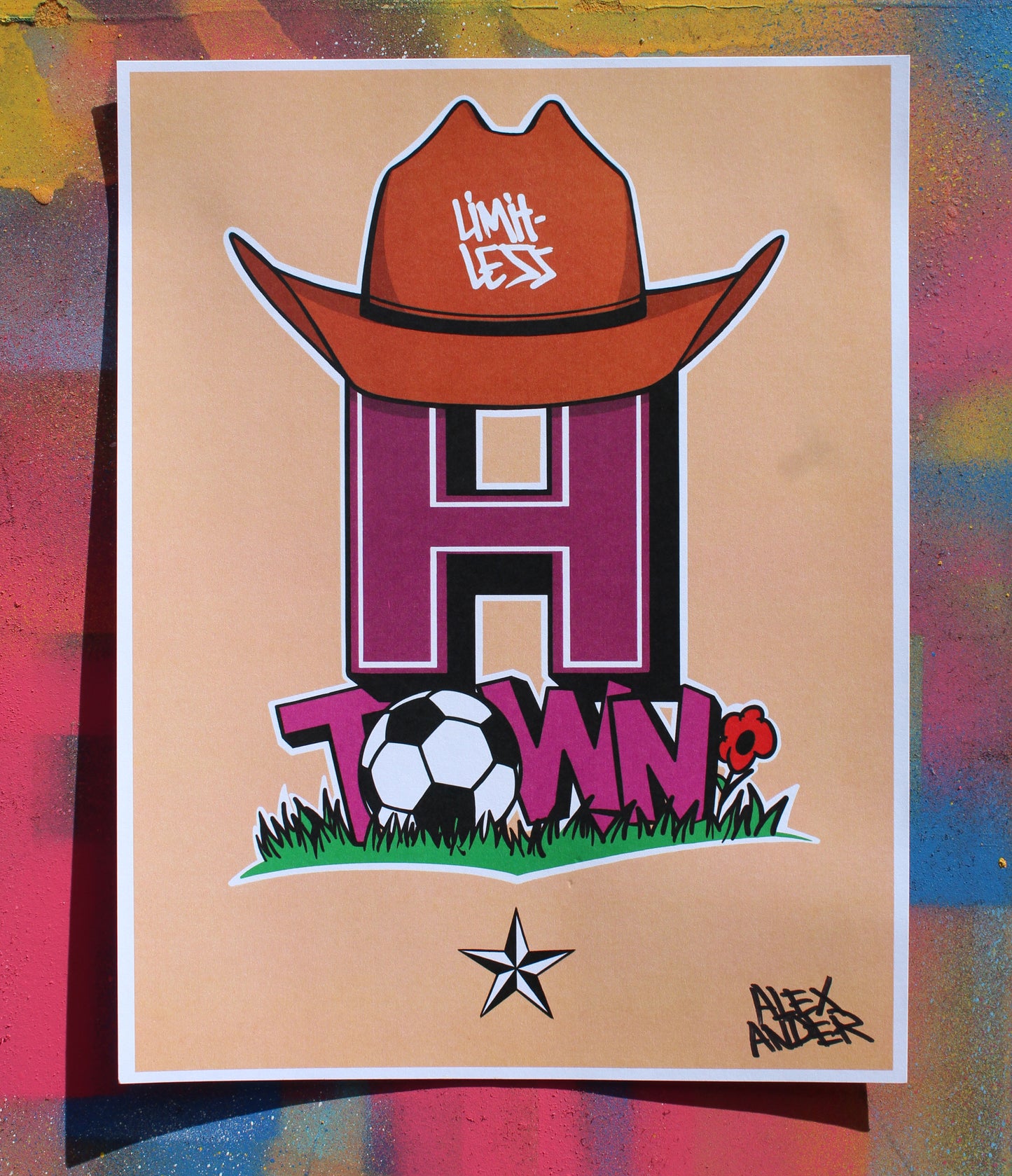 H for HTown Print