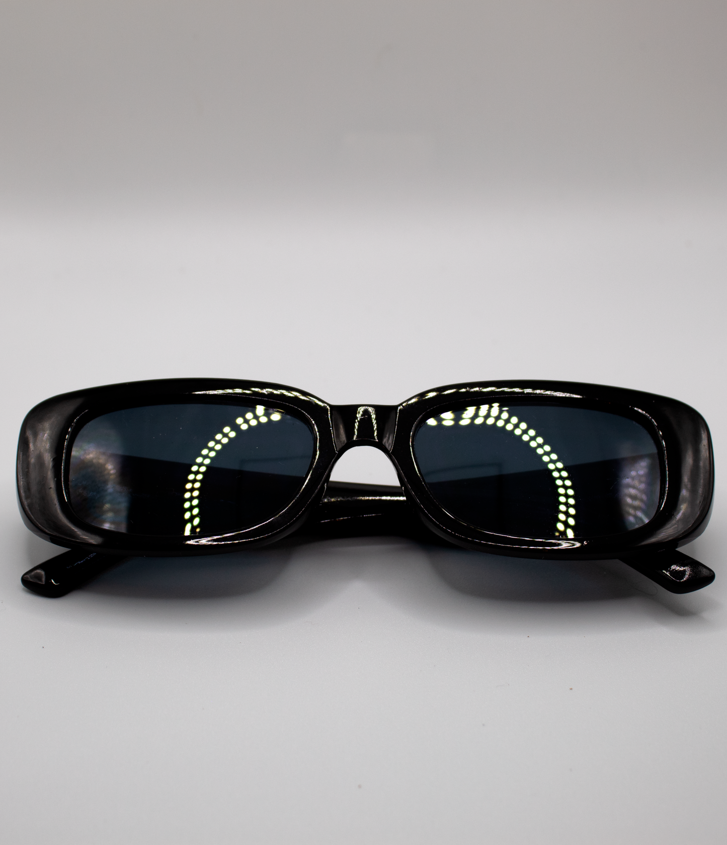Vintage Narrow Oval Glasses