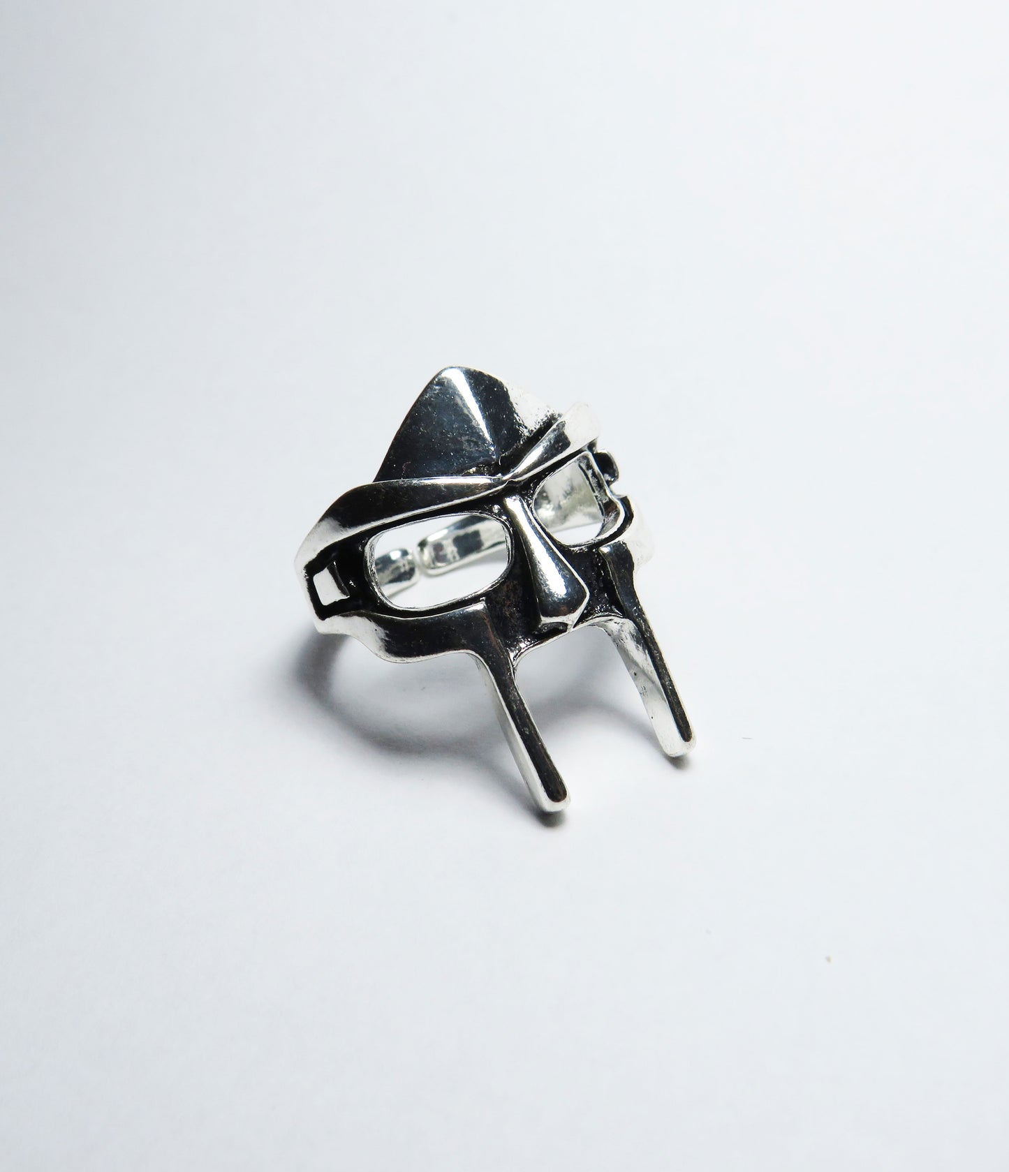 Doom Stainless Steel Adjustable Ring