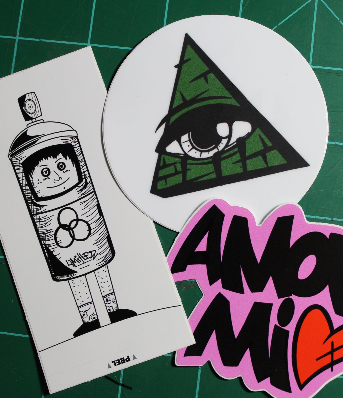 Pyramid Eye sticker pack